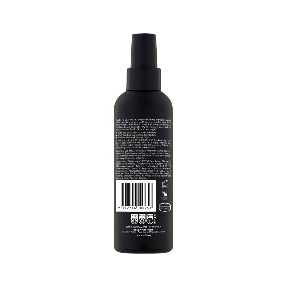 Barber & Co Texturising Spray - 180mL
