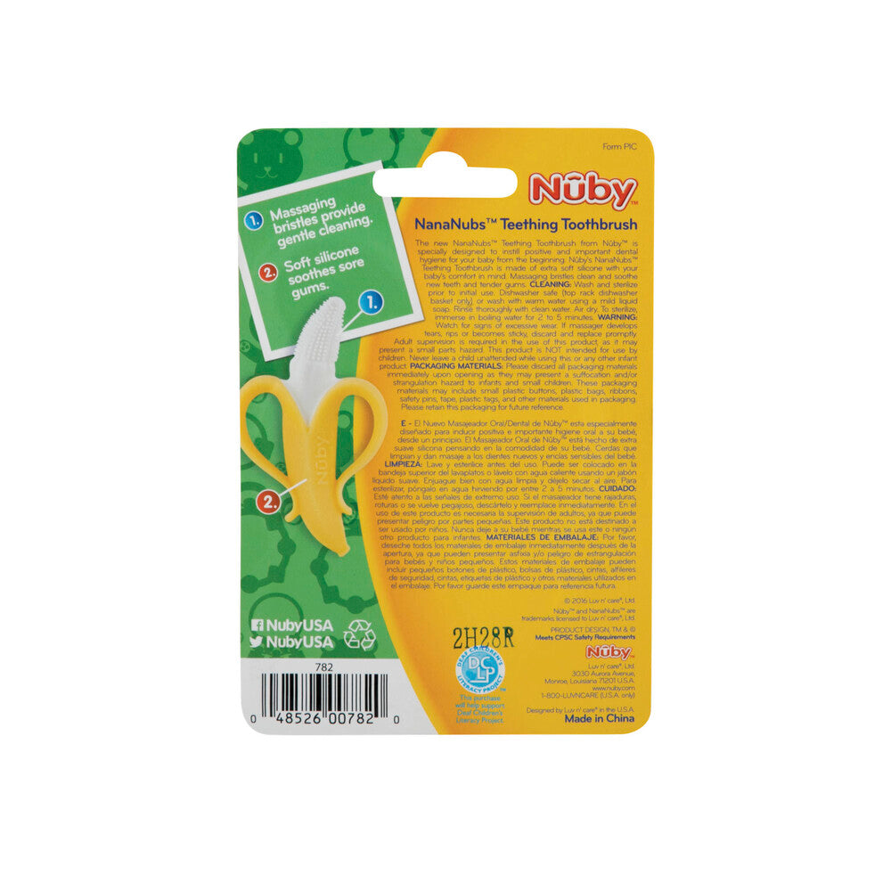 Nuby Nana Nubs Massaging Toothbrush - 1 each