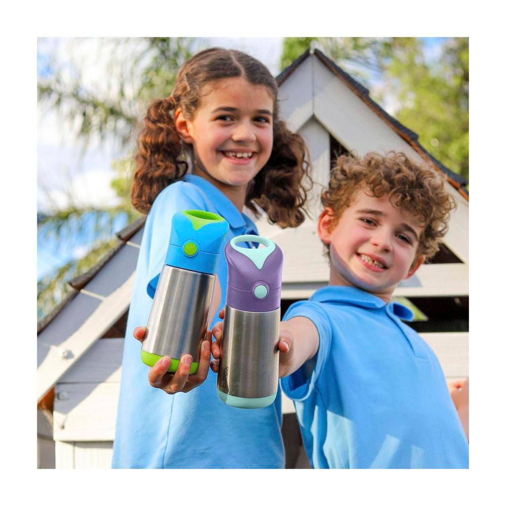 B.box Insulated Drink Bottle Straw Top 350ml - 1 Each
