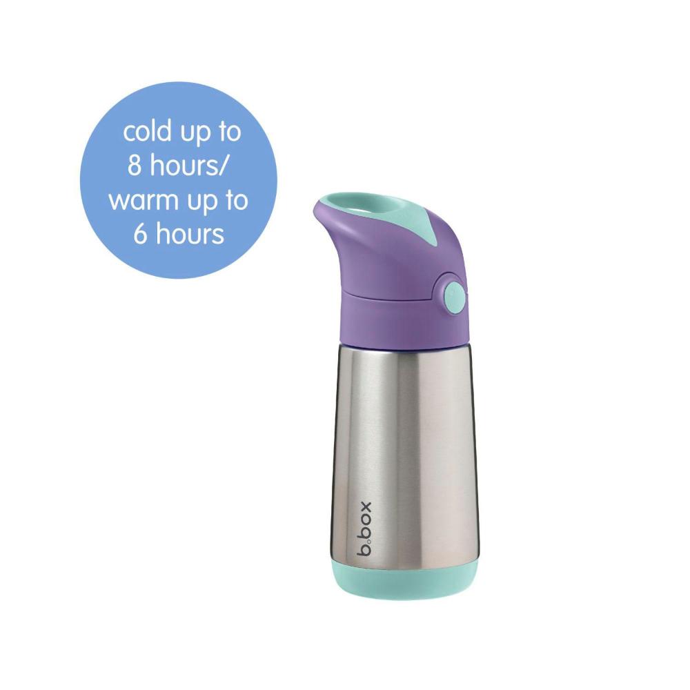 B.box Insulated Drink Bottle Straw Top 350ml - 1 Each