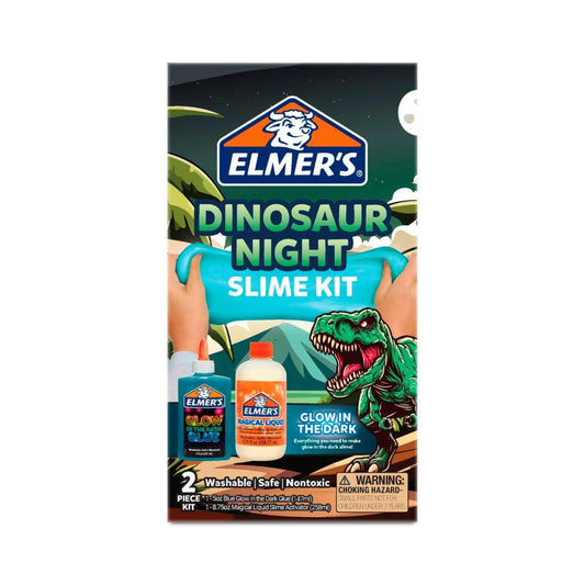 Elmers Dinosaur Night Slime Kit - 1 each