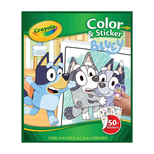Crayola Color & Sticker Bluey - 1 each