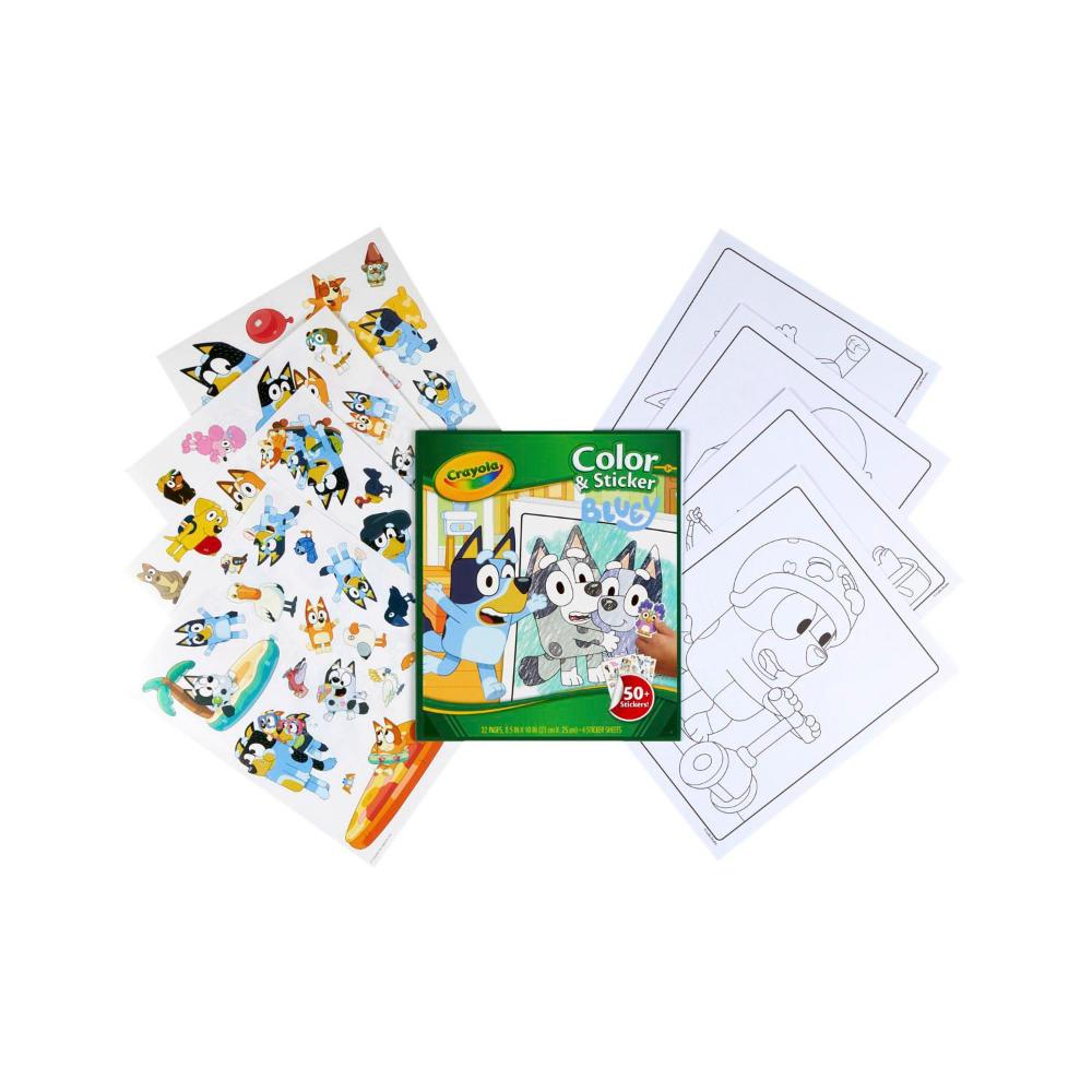 Crayola Color & Sticker Bluey - 1 each