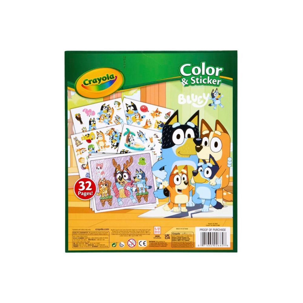 Crayola Color & Sticker Bluey - 1 each
