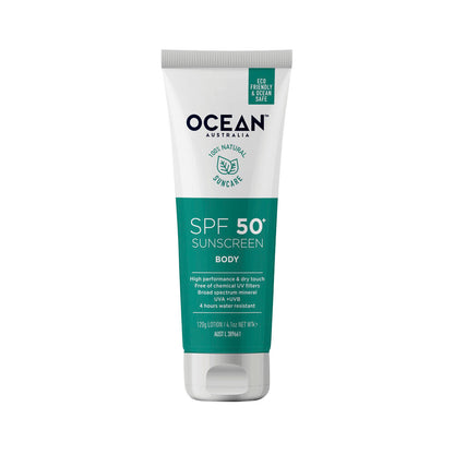 Ocean Australia Natural Body Sunscreen Spf50+ - 120g