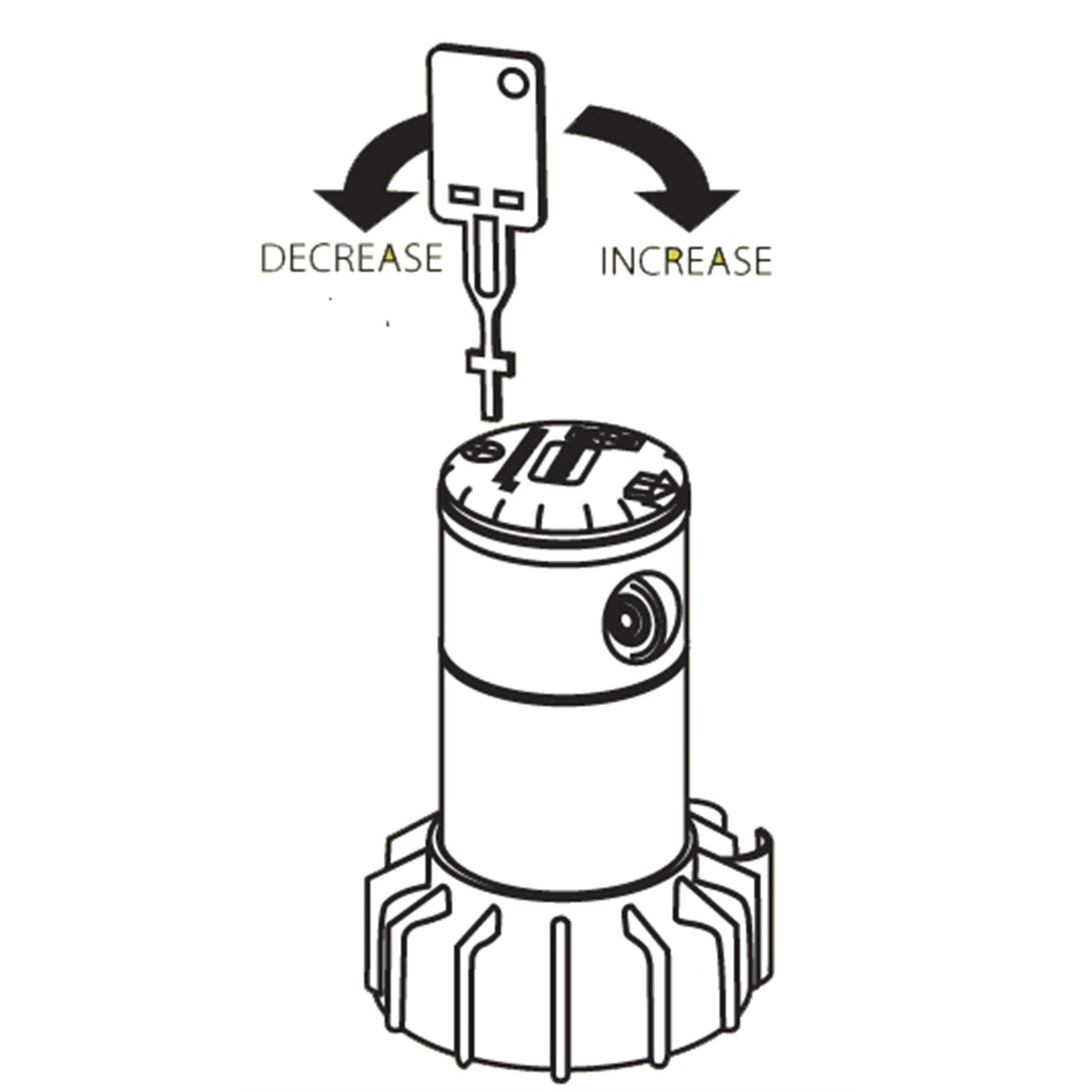 Toro Prostream Pop Up Sprinkler - 125mm