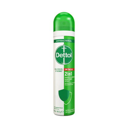 Dettol Sanitiser Spray With Aloe Vera Extracts - 90mL