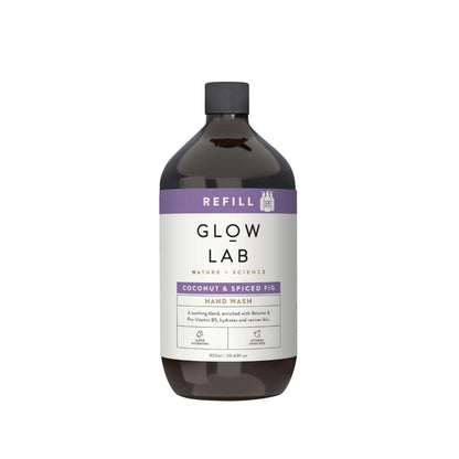 Glow Lab Hand Wash Refill Coconut & Spiced Fig - 900mL