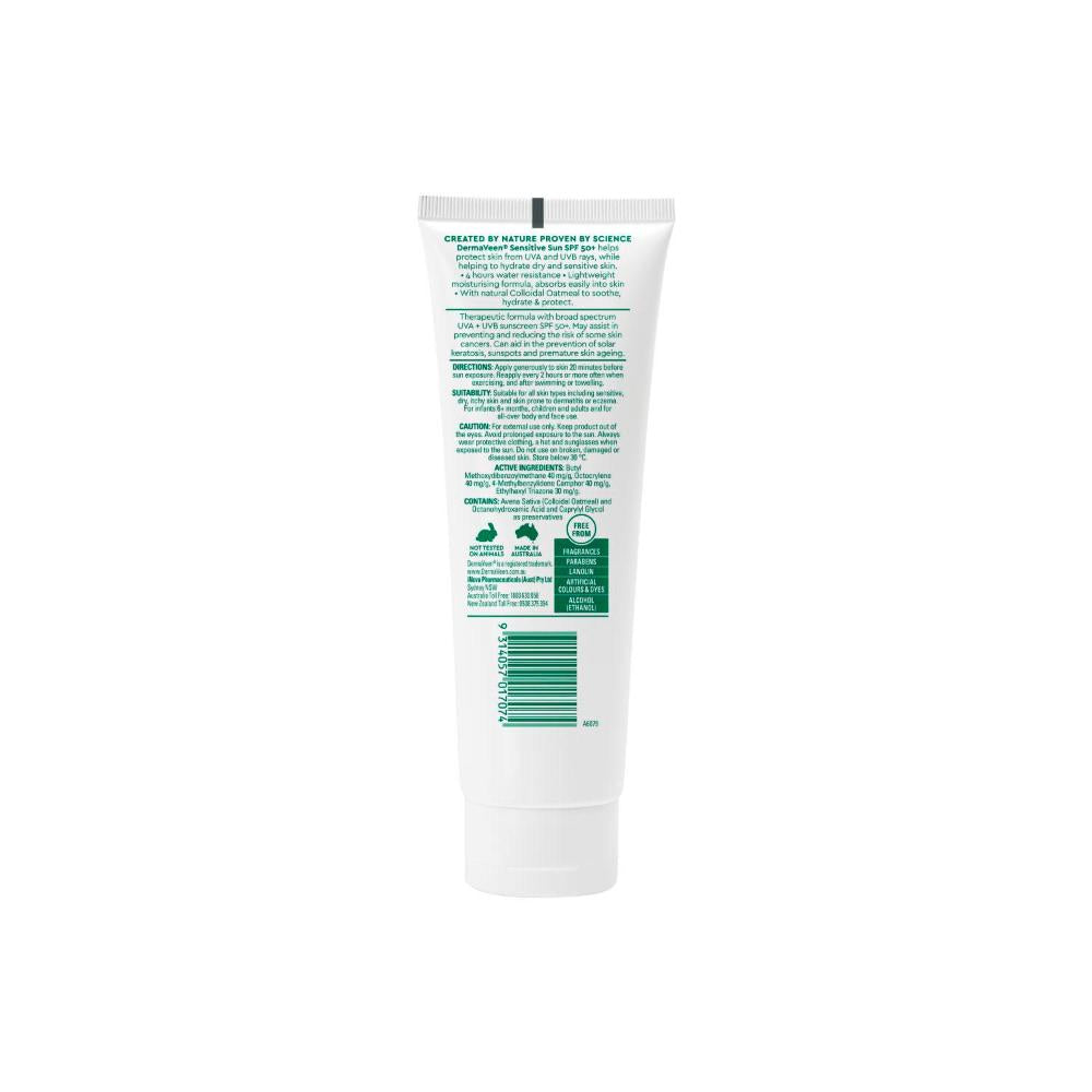 Dermaveen Sensitive Sunscreen Spf50+ - 100g