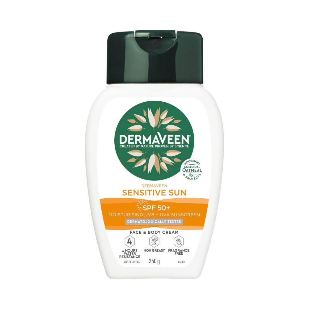 Dermaveen Sensitive Sunscreen Spf50+ - 250g
