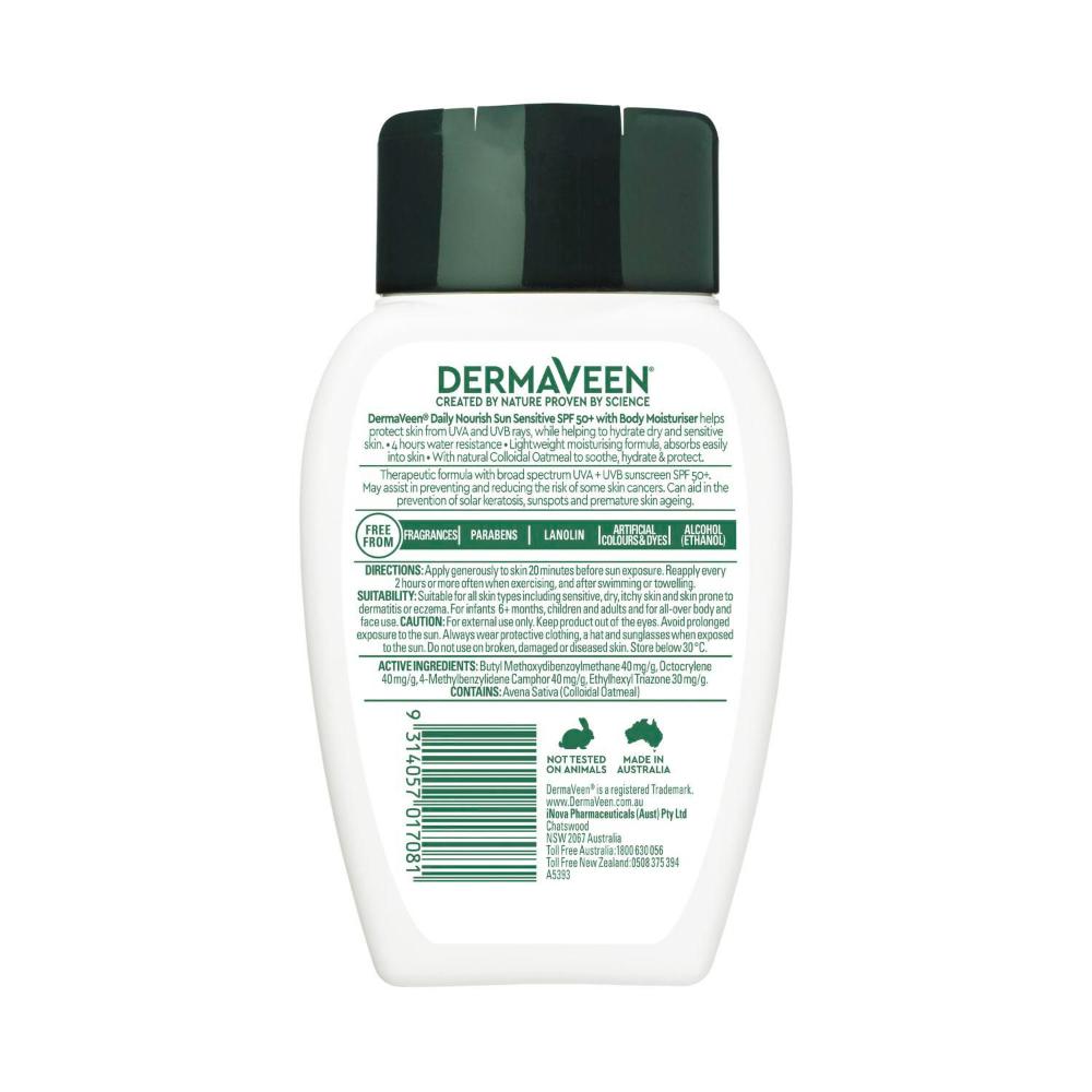 Dermaveen Sensitive Sunscreen Spf50+ - 250g