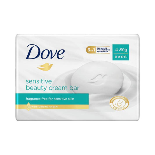 Dove Beauty Bar Sensitive 4X 90g - 360g