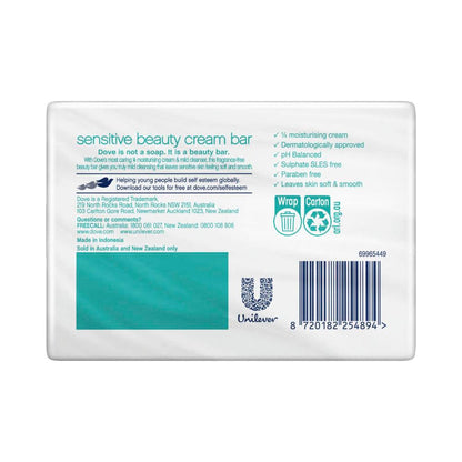 Dove Beauty Bar Sensitive 4X 90g - 360g