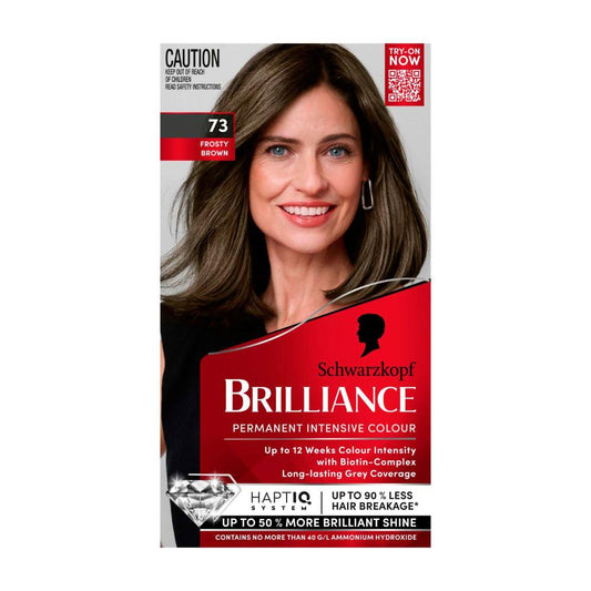 Schwarzkopf Brilliance 73 Cool Frosty Browns - 1 pack