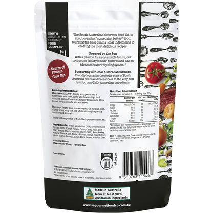 South Australian Gourmet Food Company Chunky Beef & Vegetable Soup Pouch 430g