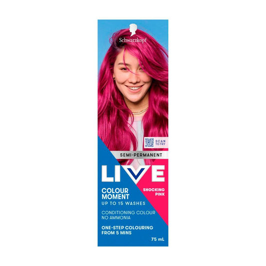 Schwarzkopf Live Colour Ultra Brights Shocking Pink - 75mL