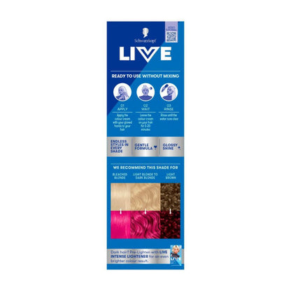 Schwarzkopf Live Colour Ultra Brights Shocking Pink - 75mL