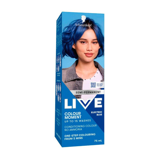 Schwarzkopf Live Colour Ultra Brights Electric Blue - 75mL