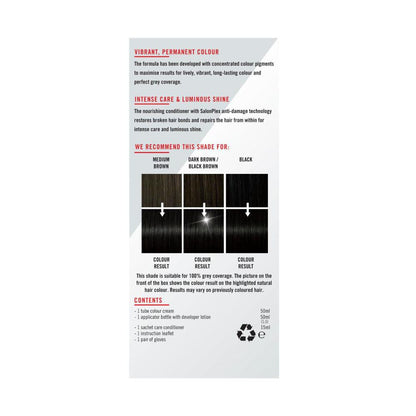 Schwarzkopf Live Colour Permanent 1.0 Black - 1 pack