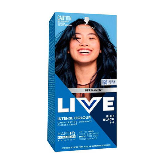 Schwarzkopf Live Colour Permanent 1.1 Blue Black - 1 pack