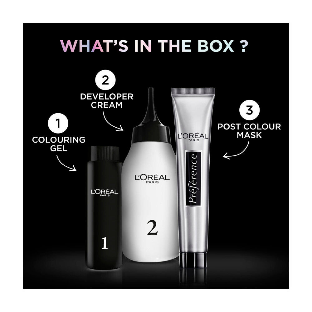 L'Oreal Preference Vivids 10.112 Silver Grey - 1 Pack