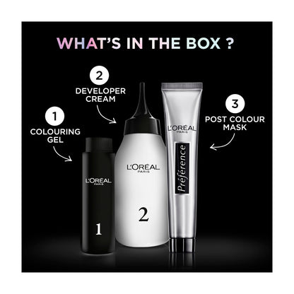 L'Oreal Preference Vivids 10.112 Silver Grey - 1 Pack