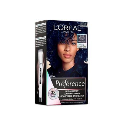 L'Oreal Preference Vivids 1.102 Blue Black - 1 Pack
