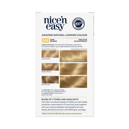 airol Nice 'n Easy 9.5a Natural Baby Blonde Permanent Hair Colour - 1 pack