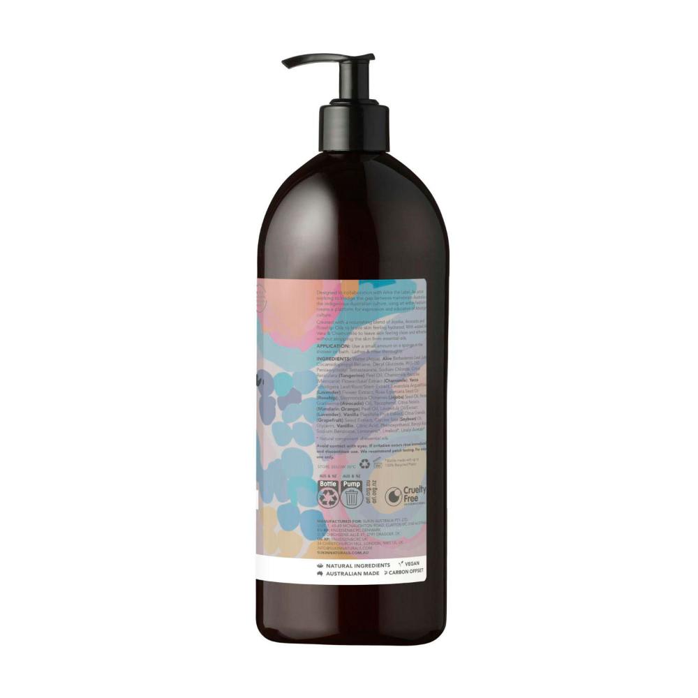 Sukin Art Series Arkie Body Wash Pump - 1L