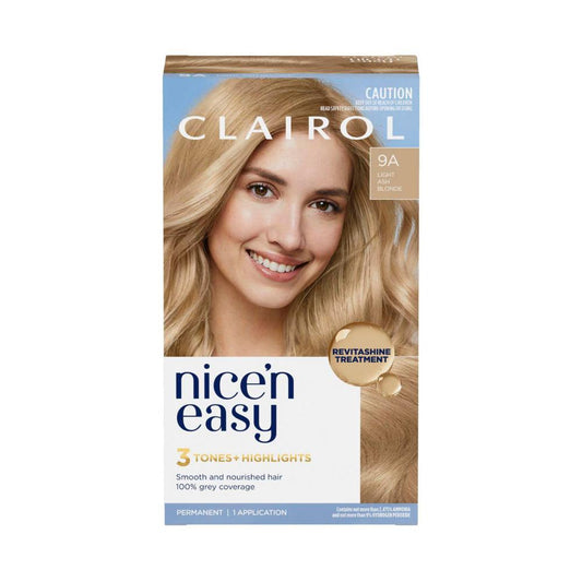 airol Nice 'n Easy 9a Natural Light Ash Blonde Permanent Hair Colour - 1 pack