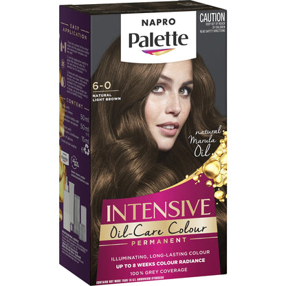 Napro Palette 6.0 Natural Light Brown Permanent Colour Each