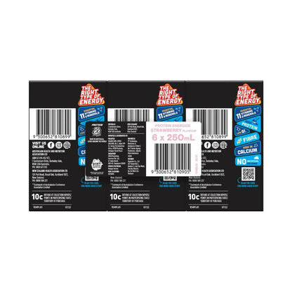 Sanitarium Up&go Protein Energize Liquid Breakfast Strawberry 6x250ml - 1.5L
