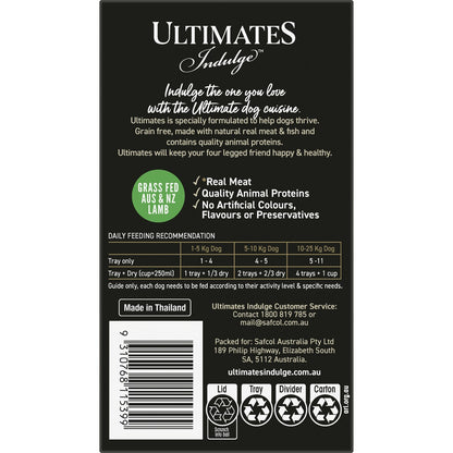 Ultimates Indulge With Lamb Mince In Gravy Dog Food 100g X 6 Pack