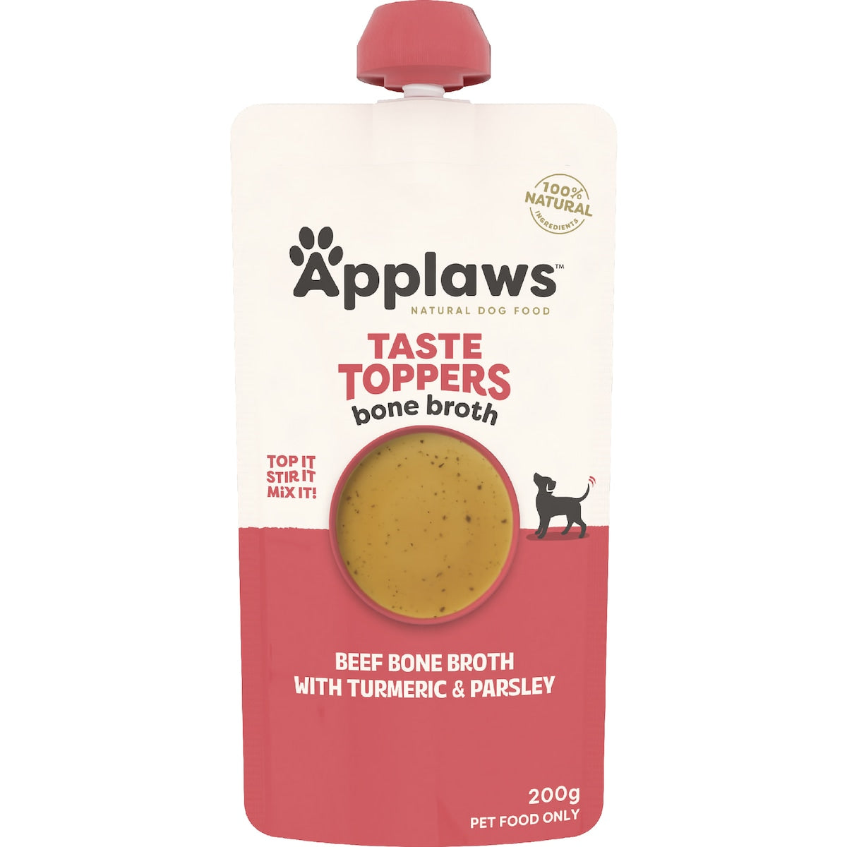 Applaws Taste Toppers Bone Broth Beef For Dogs 200g