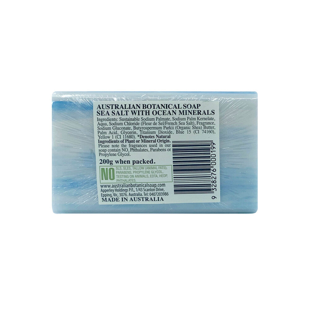 Australian Botanical Soap Sea Salt - 200g