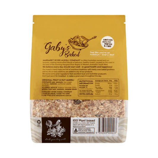 Gaby's Muesli Baked Original - 600g