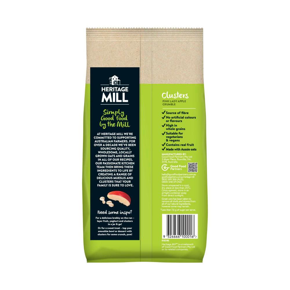 Heritage Mill usters Apple Crumble - 750g