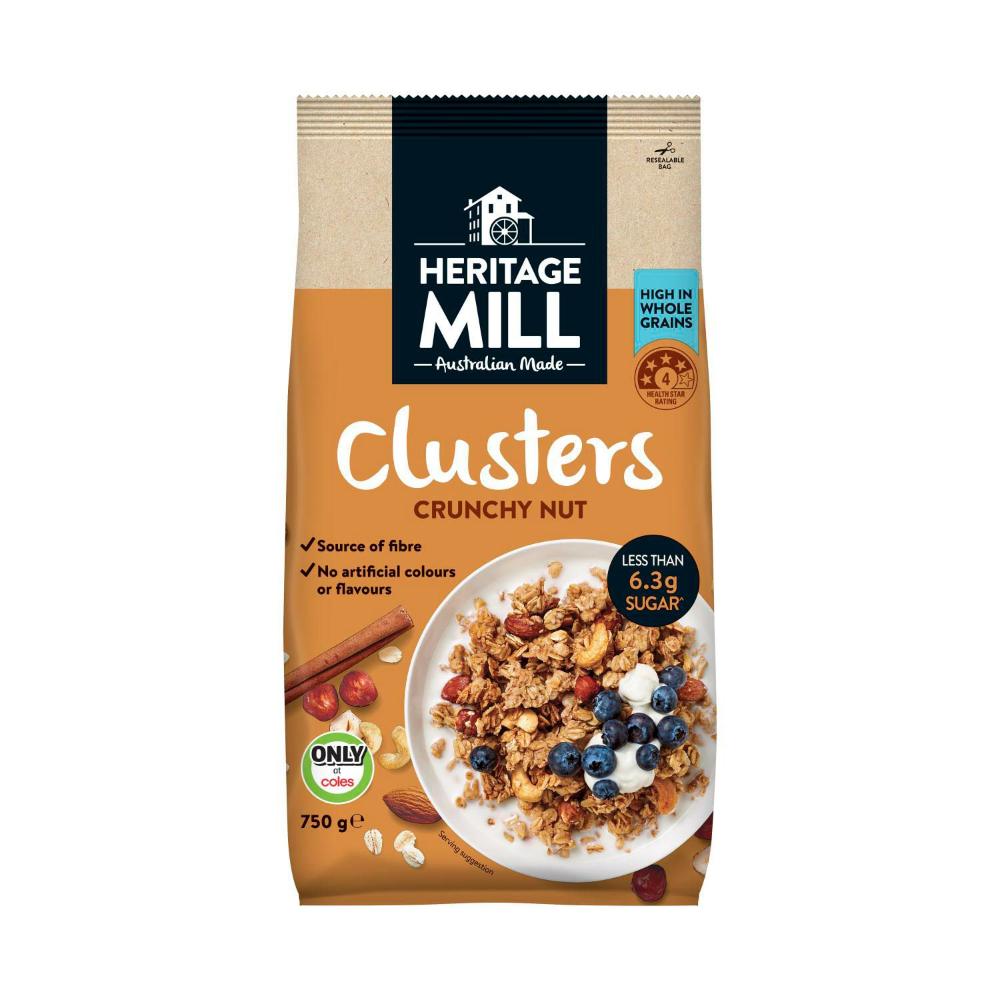Heritage Mill usters Crunchy Nut - 750g