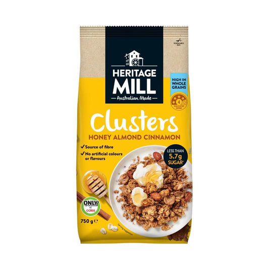 Heritage Mill usters Almond & Cinnamon Limited Edition - 750g