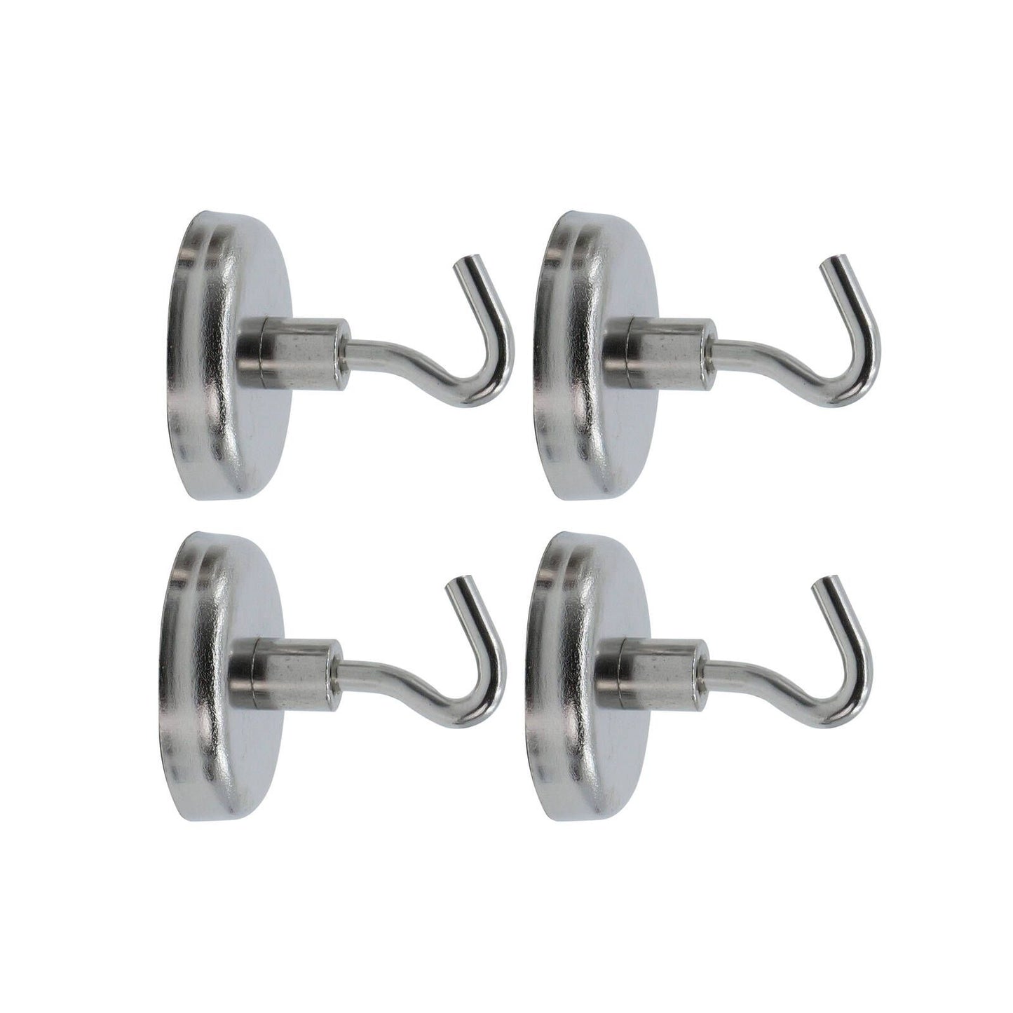Everhang Silver Magnetic Hook - 35mm - 4 Pack