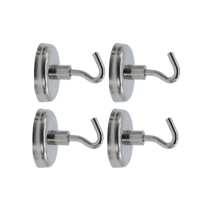 Everhang Silver Magnetic Hook - 35mm - 4 Pack