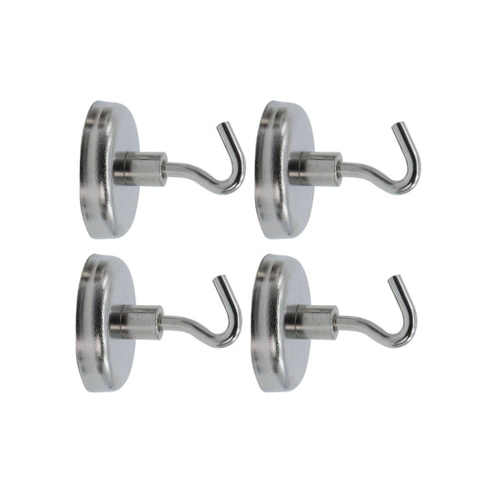 Everhang Silver Magnetic Hook - 35mm - 4 Pack