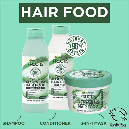 Garnier Fructis Hair Food Hydrating Aloe Vera 390mL
