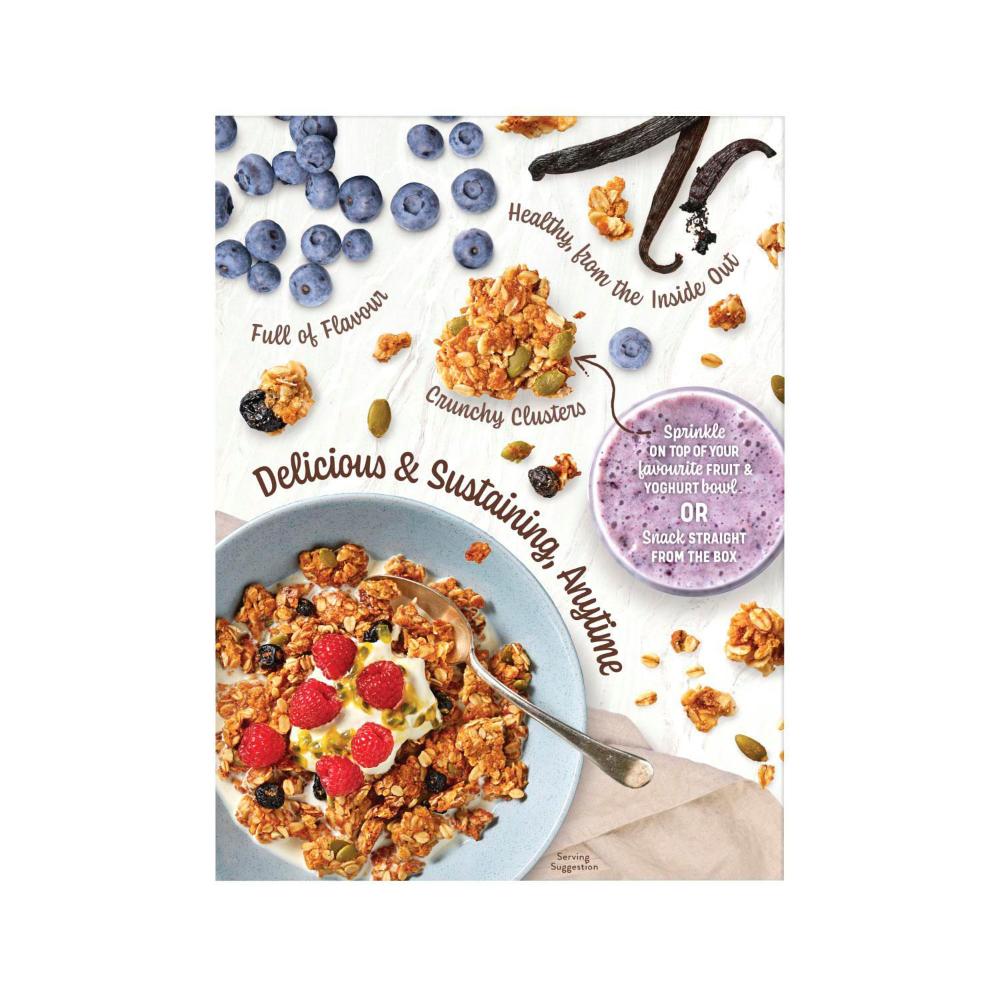 Red Tractor Low Sugar Granola Vanilla Blueberry - 450g