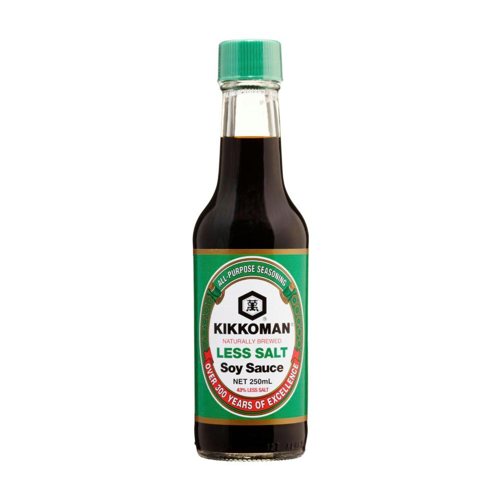 Kikkoman Salt Reduced Soy Sauce - 250mL