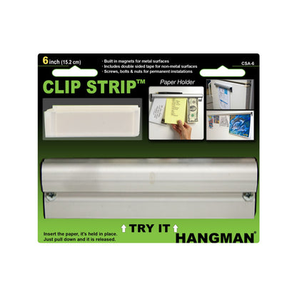 Hangman Clip Strip Picture Hanger - 6 Strips - 153 x 131mm