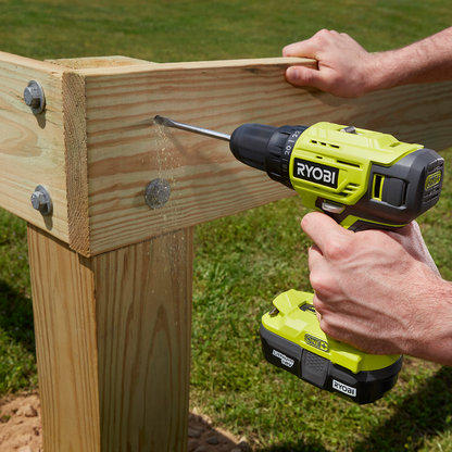 Ryobi Drill Driver Starter Kit - R18DD22 - 18V ONE+ - 2Ah - 173 x 203 x 225mm