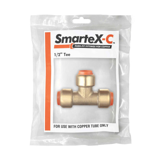 Smartex Copper Tee Fitting - 15mm