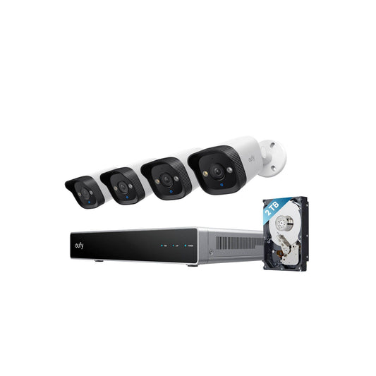 Eufy e40 NVR POE Security System - 4 Bullet Cameras
