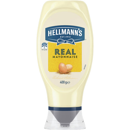 Hellmanns Real Mayonnaise Squeeze 400g